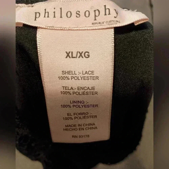 2/$30 PHILOSOPHY Grunge, Whimsigoth Gothic, Darkfairy Casual Shirt- (#735) - Picture 2 of 7
